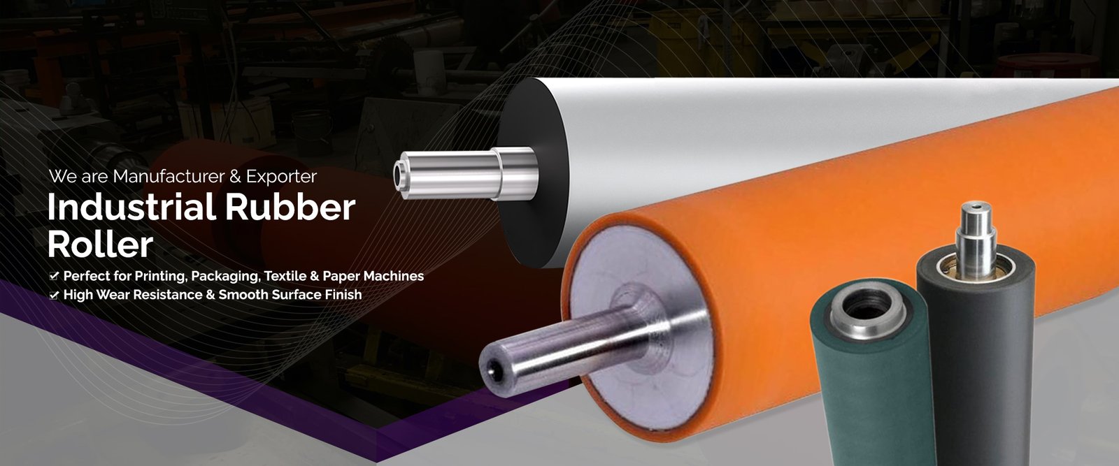 rubber roller manufacturer